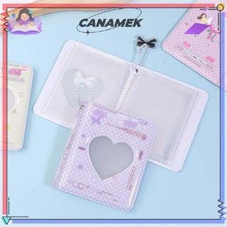 CANAMEK Ins Phong Cách Dễ Thương 3 inch Album Tình Yêu 36 Túi Thẻ Dính Photocard Giá Đỡ Kpop Thần Tượng Hình Ảnh Bộ Sưu Tập CSF