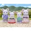 Sylvanian Families Dolls 【 Marshmallow Mouse Family 】 FS-33 ST Mark Certified For Ages 3 and Up Toy Dollhouse Sylvanian Families EPOCH