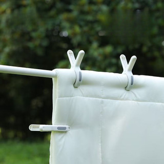 Kẹp sấy chăn / Kẹp cố định tấm ga trải giường chống gió ngoài trời / Kẹp sấy chăn không dấu vết