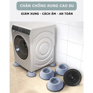 Chân chống rung máy giặt - Chất liệu cao su, giảm bảo vệ sàn, dùng cho máy giặt & tủ lạnh，cao su giảm chấn，chân máy giặt