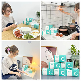 Thùng 20 Gói Giấy Ăn Rút Chữ C, Sz lớn 4 lớp cao cấp, gói 400 tờ 100 lần rút siêu dai TopGia Store 1