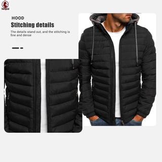 Áo khoác puffer down Oversize nam có mũ trùm đầu, phù hợp dự tiệc và hàng ngày