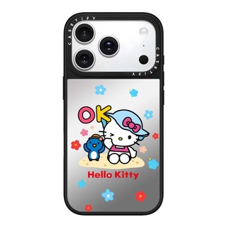 Từ Tính Cô Gái Khóc OK Gương Cứng Ốp Lưng Điện Thoại iPhone 17 Pro Max 17 Air 16 Plus 15 14 13 12 11 Vỏ Chống Sốc