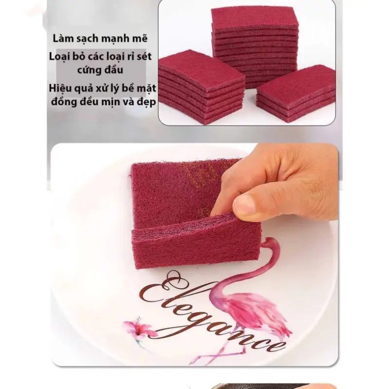 [ Loại 1] Cuộn Dài 1m Tiết Kiệm Miếng Cọ Rửa Cháy Nồi Xoong Chảo, Miếng Chà Bóng Kim Loại Đa Năng
