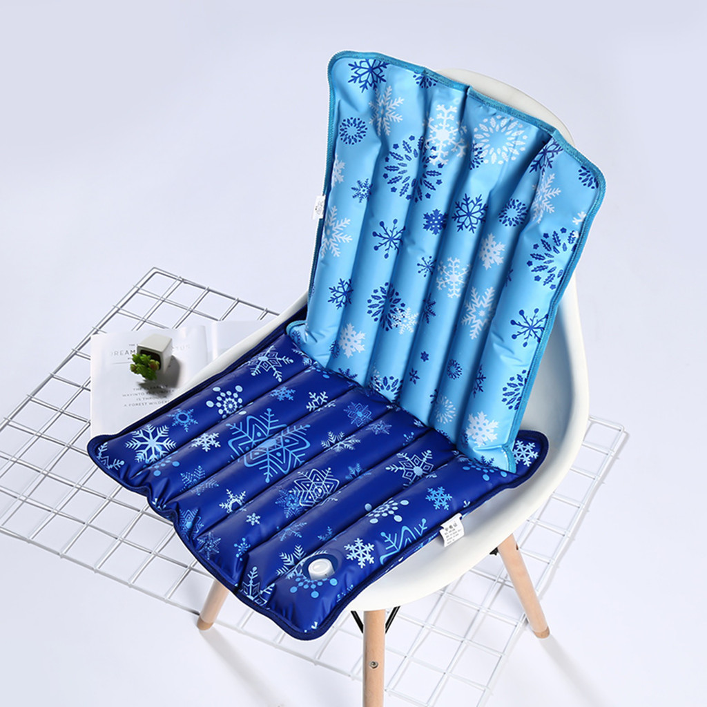 Đệm Đá Mát Gối Đá Đệm Chắc Chắn PVC Đầy Nước Đá Gối Đệm Ghế Cho Trường Học Văn Phòng Du Lịch Nhà