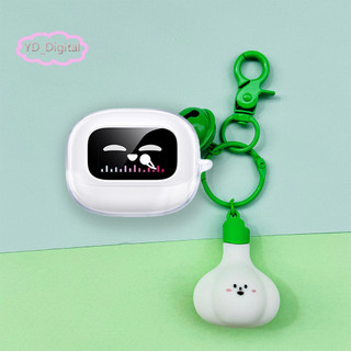 Dành Cho Ugreen EchoBuds Magic / T6 Magic Tai Nghe TPU Trong Suốt Vỏ Bảo Vệ Tai Nghe Vỏ Mềm Vỏ Bảo Vệ Tai Nghe Transpent Có Mặt Dây Chuyền