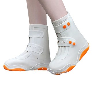 Bộ bao giày mưa silicone dày dặn - Chống nước, chống trượt, bền bỏi, dành cho người lớn & học sinh, dùng ngoài trời mưa
