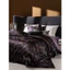 Bộ chăn ga gối Lụa Jacquard mềm mại MemMinbedding Luxury tone màu thanh lịch họa tiết bướm tinh xảo - L41678