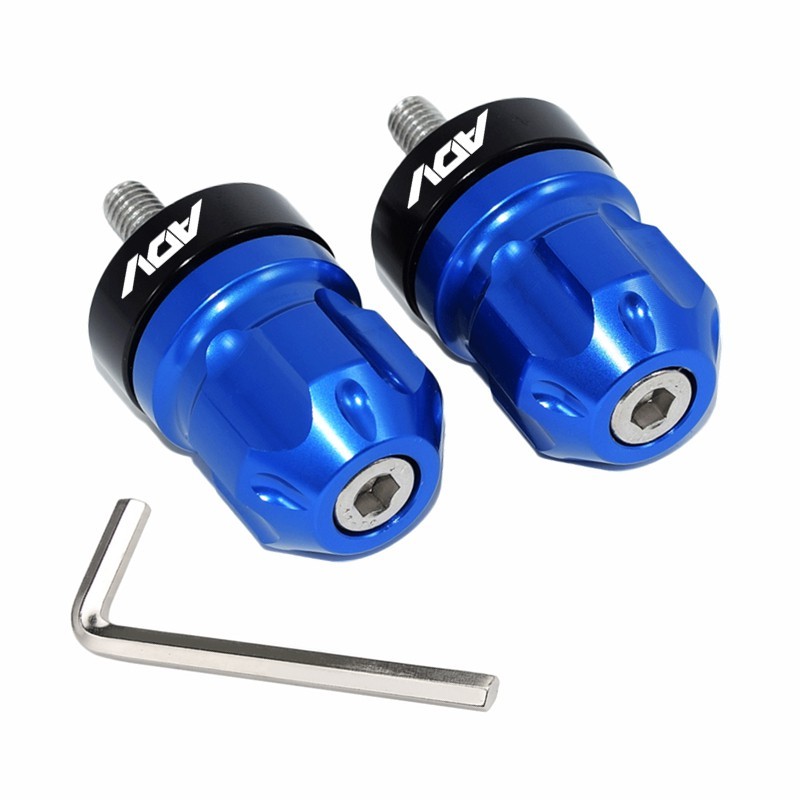 Dành Cho Xe HONDA ADV150 2019-2020 Tay Cầm Cuối 7 / 8 "22MM CNC Hợp Kim Nhôm Thanh Cuối Nắp Thanh Trượt Phụ Kiện Xe Máy