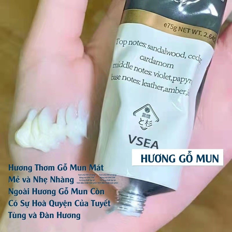 M7 Kem Dưỡng Da Tay Hương Nước Hoa Quyến Rũ VSEA Dạng Tuýp Bằng Nhôm Cao Cấp Trẻ Hoá Làn Da MALAN