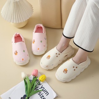 Giày chăm sóc sau sinh cho phụ nữ mang thai - Đế bao chân chống trượt, đế mềm, trong nhà, dùng 3 mùa