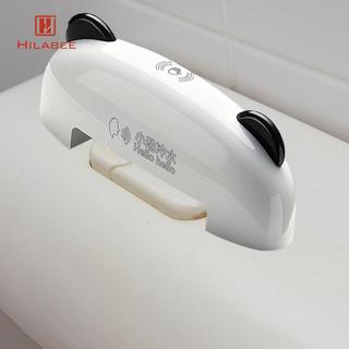 Bộ xả tự động kích hoạt bằng giọng nói Loại C Sạc nhẹ Phù hợp với hầu hết các bể vệ sinh, màu trắng 150x50x56mm Chống nước