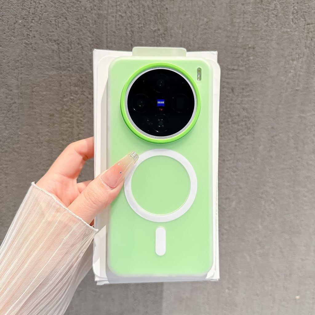 Dành Cho Vivo x300 Ốp Lưng Điện Thoại x200pro Màu Sắc Đơn Giản Từ Mờ x100 Jelly Bảo Vệ 2 Trong 1