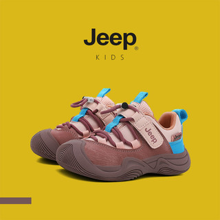 JEEP Giày thể thao lưới trẻ em, đế mềm thoáng khí, phong cách mới 2025, phù hợp bé trai bé gái