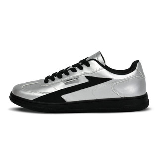 Giày Sneaker Unisex RieNevan MiDiTaDi – Trainer Cổ Điển, Da Lộn + Da Nhân Tạo, Đế Cao Su Nguyên Khối – Black Thunder