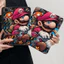 Vỏ Da Xoay Được Mario Cho Mini6 Mini7 A17Pro IPad 5 6 7 8 9 10 11 A16 Air 2 3 4 5 6 7 Air 11 M2 M3 Pro10.5 Pro11 2018 2020 2021 2022 M4 M5 Pro13 2024 2025
