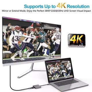Bộ chuyển đổi USB C sang HDMI USB Hub Nữ TypeC OTG 3 trong 1 4K và PD Sạc nhanh bộ chuyển đổi trạm nối