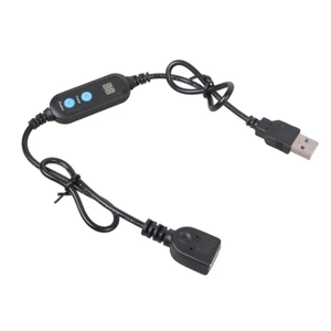 Dây nguồn USB chu kỳ có thể điều chỉnh Yoo có hẹn giờ và chuyển đổi cho quạt làm mát bể cá