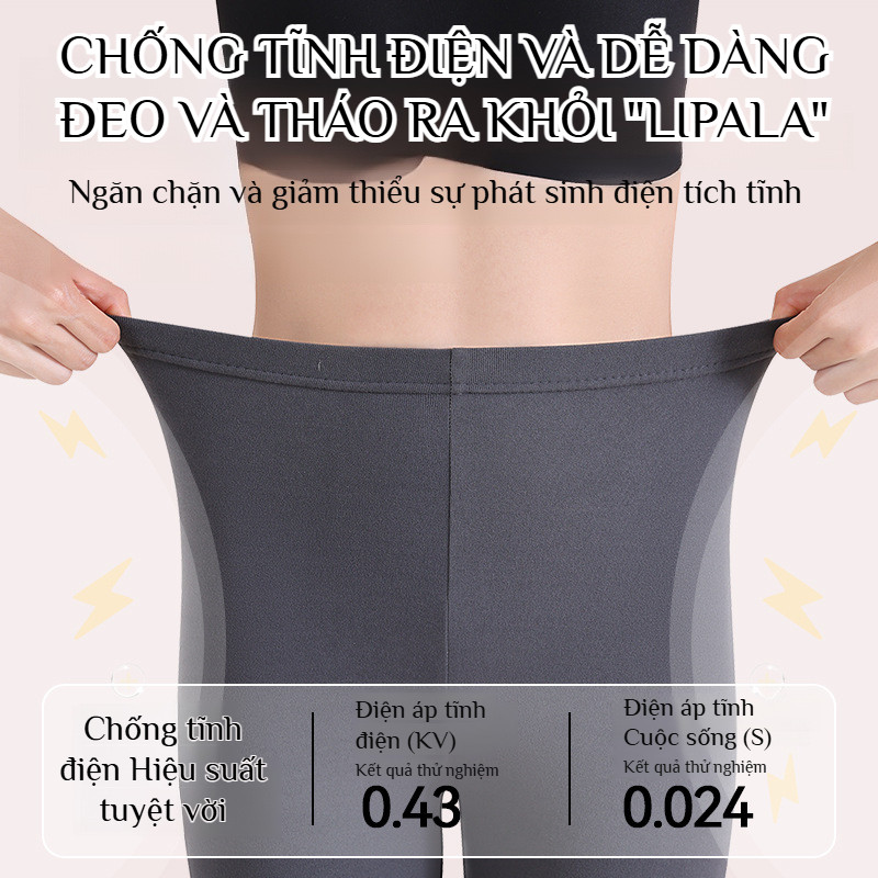 🔥quần nhung giữ nhiệt/Quần legging liền mạch/Quần legging giữ nhiệt bằng vải lông cừu Đức/Quần legging cỡ lớn/Quần legging nỉ ấm áp mùa thu đông / quần legging nâng mông và định hình