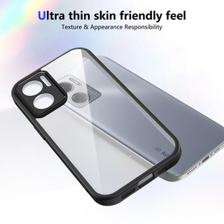 Dành cho Redmi 10 5G / Note 11E / 11 Prime 5G Ốp điện thoại cứng trong suốt Khung silicon mềm Chống rơi Vỏ mỏng chống sốc