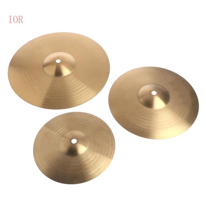 IOR Đồng Thau Tai Nạn chũm chọe Trống Dụng Cụ chũm chọe Thiết Thực Cho Nhạc Cụ Gõ Phụ Kiện Cho Người Chơi Bắt Đầu