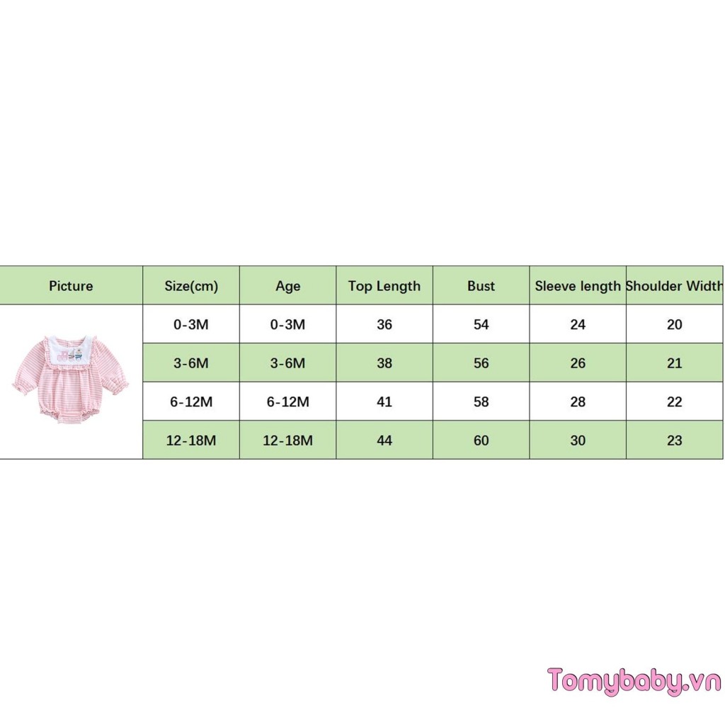 Bé Gái Giáng Sinh Sọc Áo Liền Quần Train Gừng Cây Thêu Ruffle Tay Dài Body