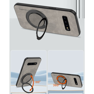 Vỏ Samsung Galaxy S10 + s10plus SM-G9750 SM-G975N SM-G975X SC-05L S10 PLUS Vỏ kim loại xoay từ giá đỡ bảo vệ ống kính, vỏ chống sốc