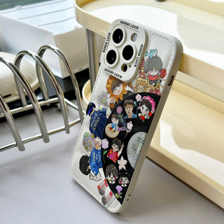 Ốp điện thoại Shatou Records cho iPhone 17 / 17Air / 16E / 15 Plus / 14 / 13 / 12 / 11 / Pro Max. Chống sốc rơi. Hộp đựng túi khí kiểu áo khoác silicon lỏng che phủ toàn diện