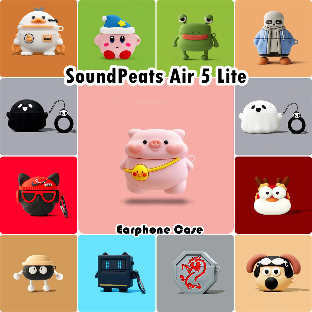 [Ngôi sao tương lai] Dành cho vỏ SoundPeats Air 5 Lite Vỏ tai nghe silicon mềm hoạt hình sáng tạo