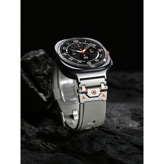 Dây đeo đồng hồ sửa đổi bằng thép không gỉ thể thao cho Samsung Watch Ultra 47mm., Samsung Watch 4 / 5 / 6 / 7, wahtc 8Classic