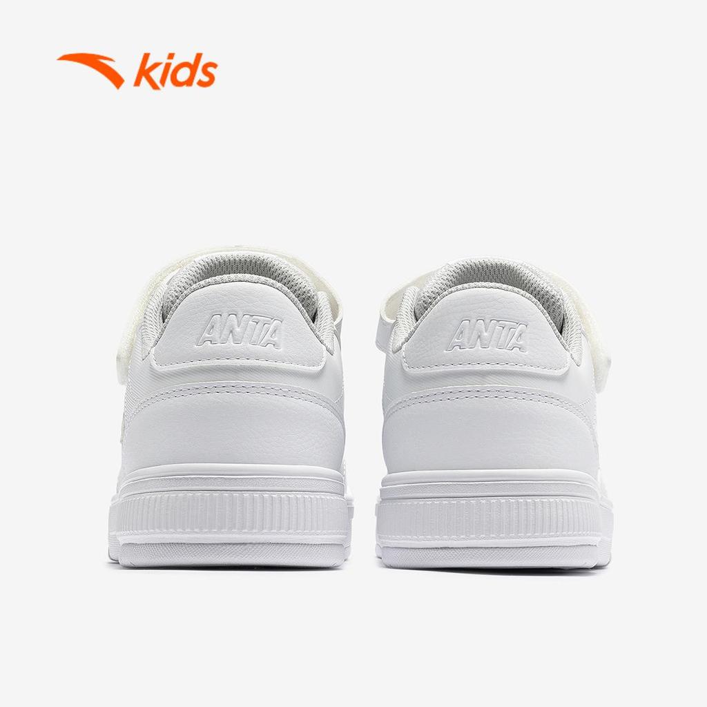 ANTA Kids Sneaker Giày Thời Trang Đế Bằng UNISEX Cho Bé 3325D8008S.Phù Hợp Bé Trai và Bé Gái, Nhẹ, Hạn Chế Trơn Trượt