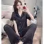 Bộ Đồ Ngủ Nữ JUSOKA Pijama Mặc Nhà Lụa Latin Cao Cấp Dễ Thương Cao Cấp Dành Cho Nữ LT31
