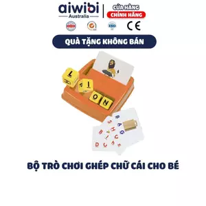 Bộ Trò Chơi Ghép Chữ Thông Minh Cho Bé