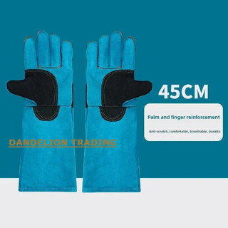 [DELION] Găng tay chăm sóc thú cưng bằng da dày Găng tay dài chống nấm mốc chống trầy xước huấn luyện thú cưng Găng tay dài chống rắn cho những người yêu thích động vật