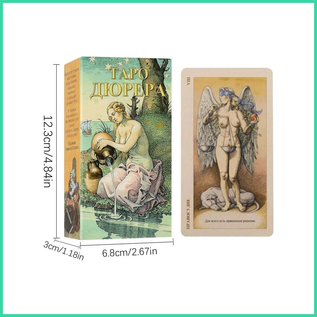 Bộ bài Tarot dành cho người mới bắt đầu 78 Để bàn Oracle Cards Giải trí di động Bộ bài bói toán Nga Công cụ Oracle cho sonlekvn