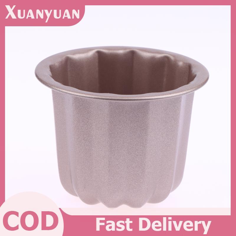 XUAN 1 / 4 / 6 / 9 Lỗ Khuôn Chống Dính Bánh Chảo Muffin Nhỏ Máy Nướng Cupcake Thép Carbon Bánh Ngọt Khuôn Cupcake Giá Đỡ VN