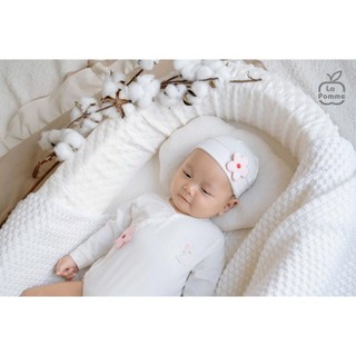 La pomme AW2025 BST sơ sinh La Pomme mềm mịn đón con yêu - Xanh cho bé T11.2