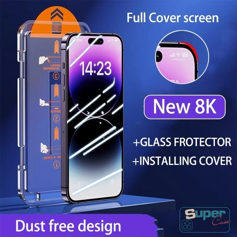 Ốp Lưng Tương Thích Cho iPhone 11 16 17 13 14 15 12 Pro Max 14 15 16 Plus XR X XS MAX Air Hợp Thời Trang Full Cover Màn Hình Chống Bụi Màn Hình Chống Gián Điệp Phim Cường Lực