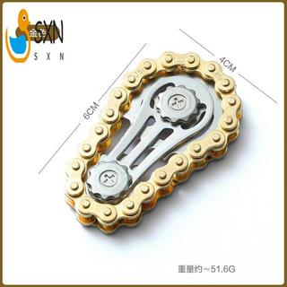 Đồ chơi con quay hồi chuyển đầu ngón tay bằng kim loại - Bánh xích Spinner để giảm căng thẳng Douyin Cùng kích thước
