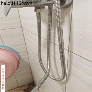 Ống Nước Ống Thép Không Gỉ Đầu Tắm Nóng Lạnh Mở Rộng Đa Năng Máy Nước Tắm Bện Hộ Gia Đình Ống Sóng.