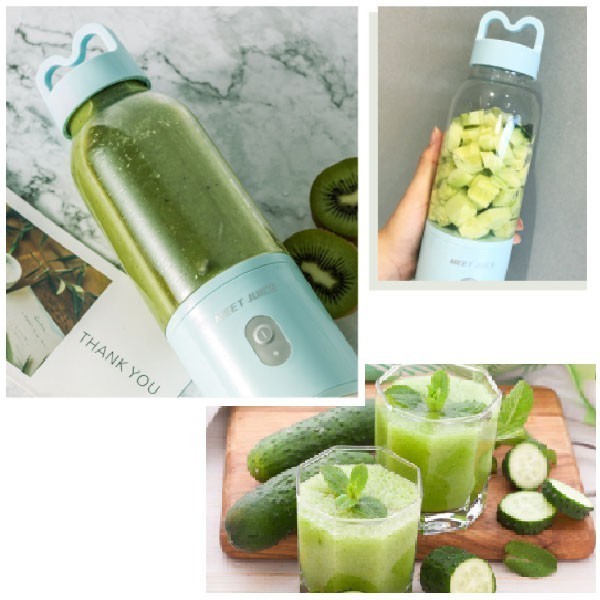 Máy xay sinh tố cầm tay Meet Juice 4 lưỡi cắm điện trực tiếp 220, dây cắm dài 70cm