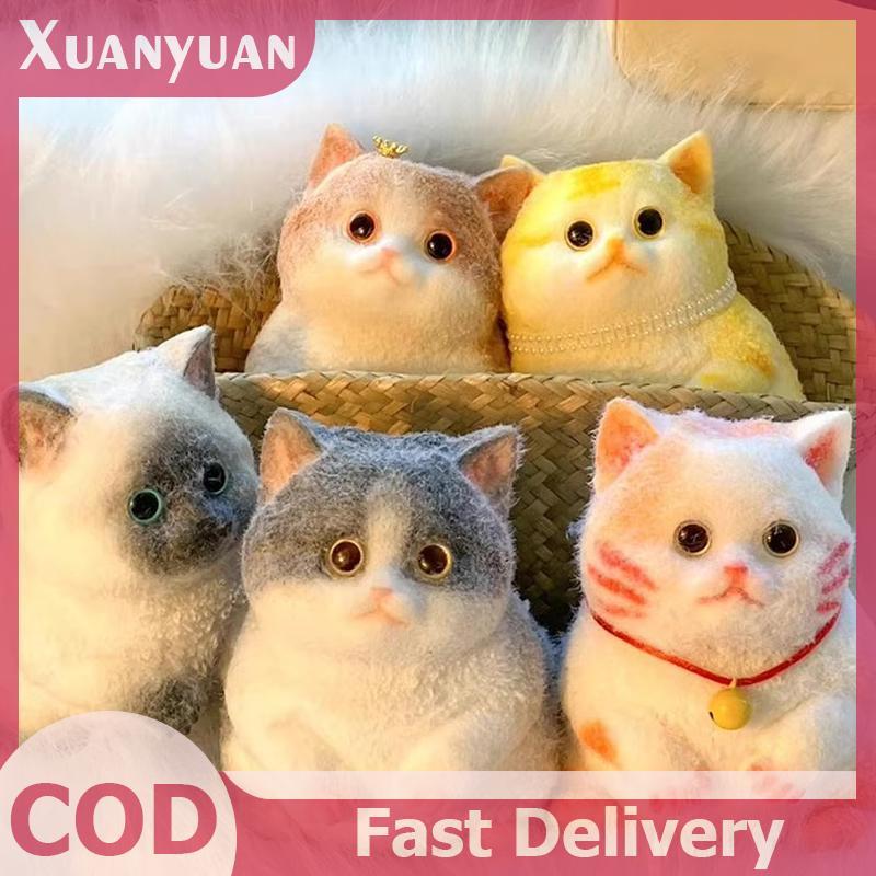 XUAN Taba Dễ Thương Mỡ Cam Sang Trọng Mềm Dính Bé Gái Trẻ Em Quà Tặng Sinh Nhật Đồ Chơi Đồ Trang Trí Thú Cưng Quà Tặng VN