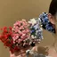 Mũ Đội Đầu Tóc NKSFX Kẹp Tóc, Handmade Nhiều Màu Bầu Trời Đầy Sao Mô Phỏng Hoa, Chất Liệu Hỗn Hợp DIY Hoa Cô Dâu Kẹp Tóc Phụ Kiện Tóc Dự Tiệc
