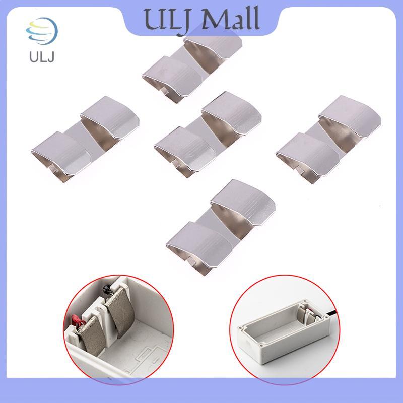 ULJ 5 / 10 Chiếc Pin Lò Xo Lá AA CR2 Kép Liên Hệ Đầu Nối Pin AA BC-5206 Mảnh Lò Xo Điện Cực Tích Và Âm.