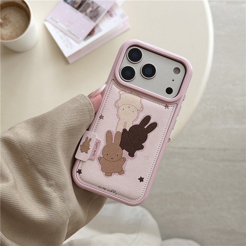 Ốp điện thoại chất liệu PU cho iPhone 17 Pro max 16 Pro max