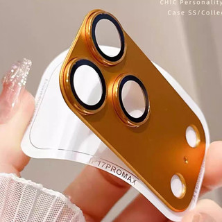 Vòng bảo vệ ống kính thủy tinh tích hợp chống cháy nổ  cho iPhone 17 Pro Max 17 Air 16 Plus 15 14 13 12 11 Vỏ bảo vệ chống sốc