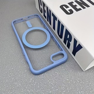 Thích hợp cho iPhone 8 7 Plus 11 12 13 14 15 16 17 Pro Max X XS Max XR 16E SE2 SE3 Ốp điện thoại từ tính trong suốt