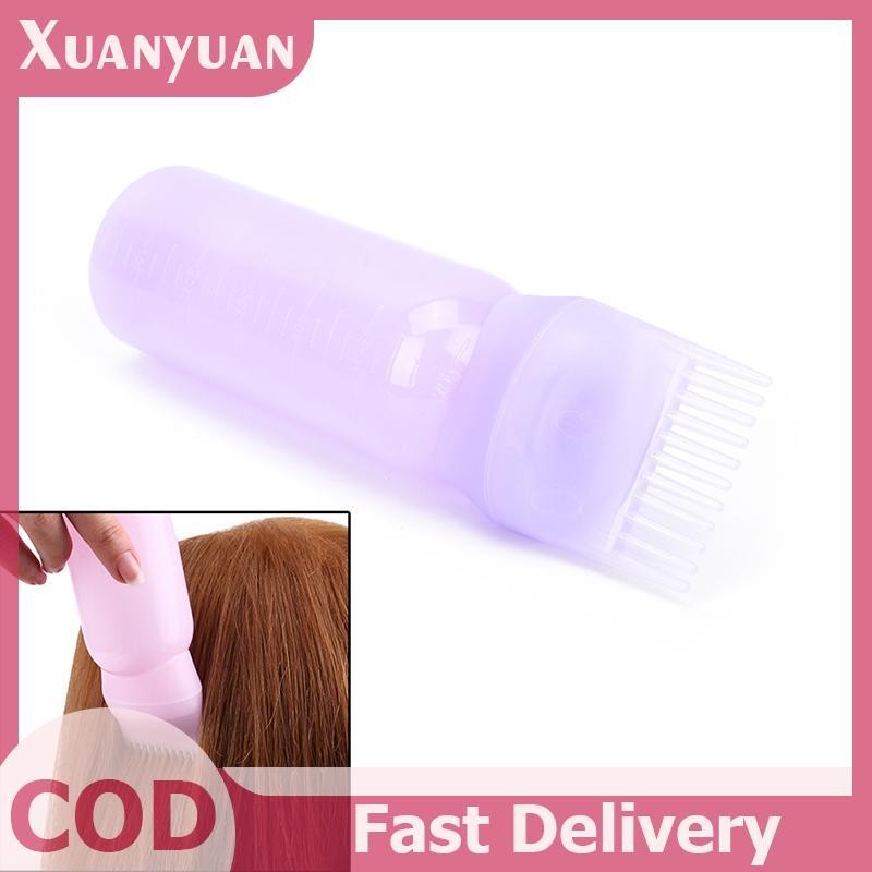 XUAN 170ML Thuốc Nhuộm Tóc Chai Applicator Lược Pha Chế Salon Nhuộm Tóc VN