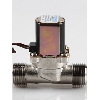 Thông Thường Đóng Van Điện Từ Van Nước Công Tắc Đồng Van Điều Khiển AC220V Solenoid Solenoid Solenoid Van 24V Dây Đồng 4 Điểm 6