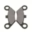 FANIELLAPOWELL 2 Miếng Lót Phanh Đĩa Thay Thế, Cho CFMoto ATV UTV Má Phanh Trước & Sau Bộ ATV Bụi Bẩn Xe Đạp Má Phanh, Cho CF500 CF600 Má Phanh Trước